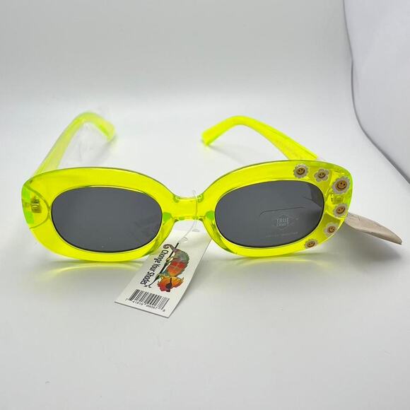 Y2K Neon Green Sunglasses - Picture 2 of 4